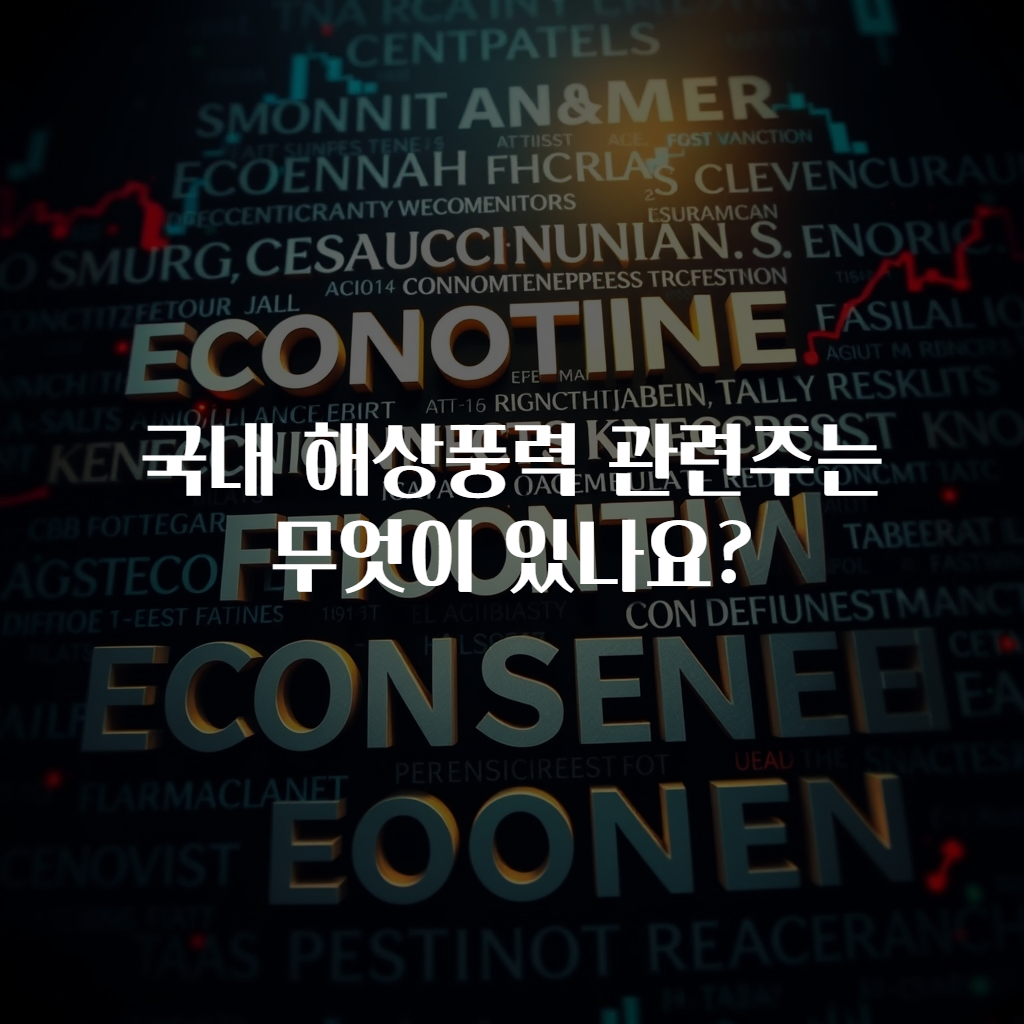 국내 해상풍력 관련주는 무엇이 있나요?