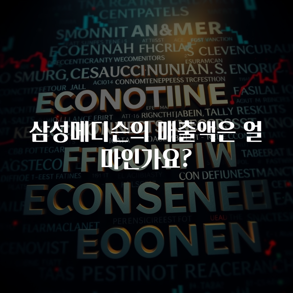 삼성메디슨의 매출액은 얼마인가요?
