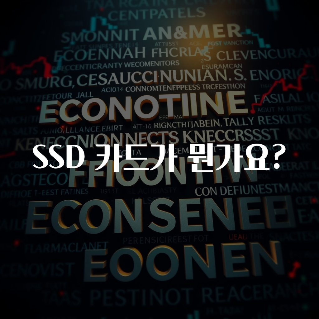 SSD 카드가 뭔가요?