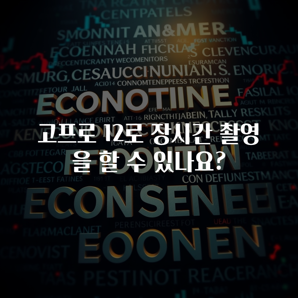 고프로 12로 장시간 촬영을 할 수 있나요?