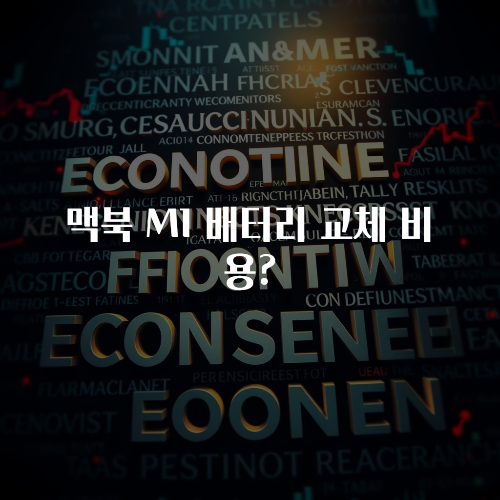 맥북 M1 배터리 교체 비용?