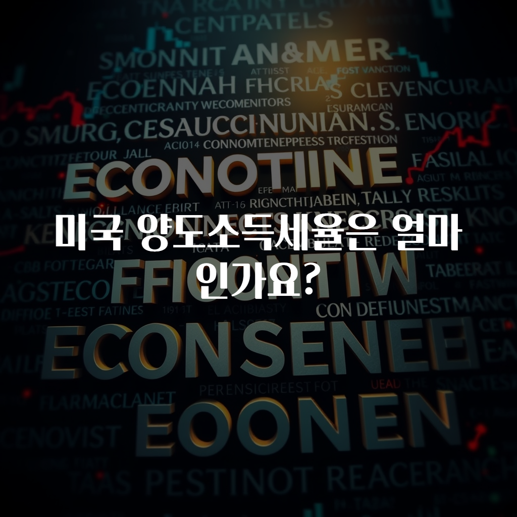 미국 양도소득세율은 얼마인가요?
