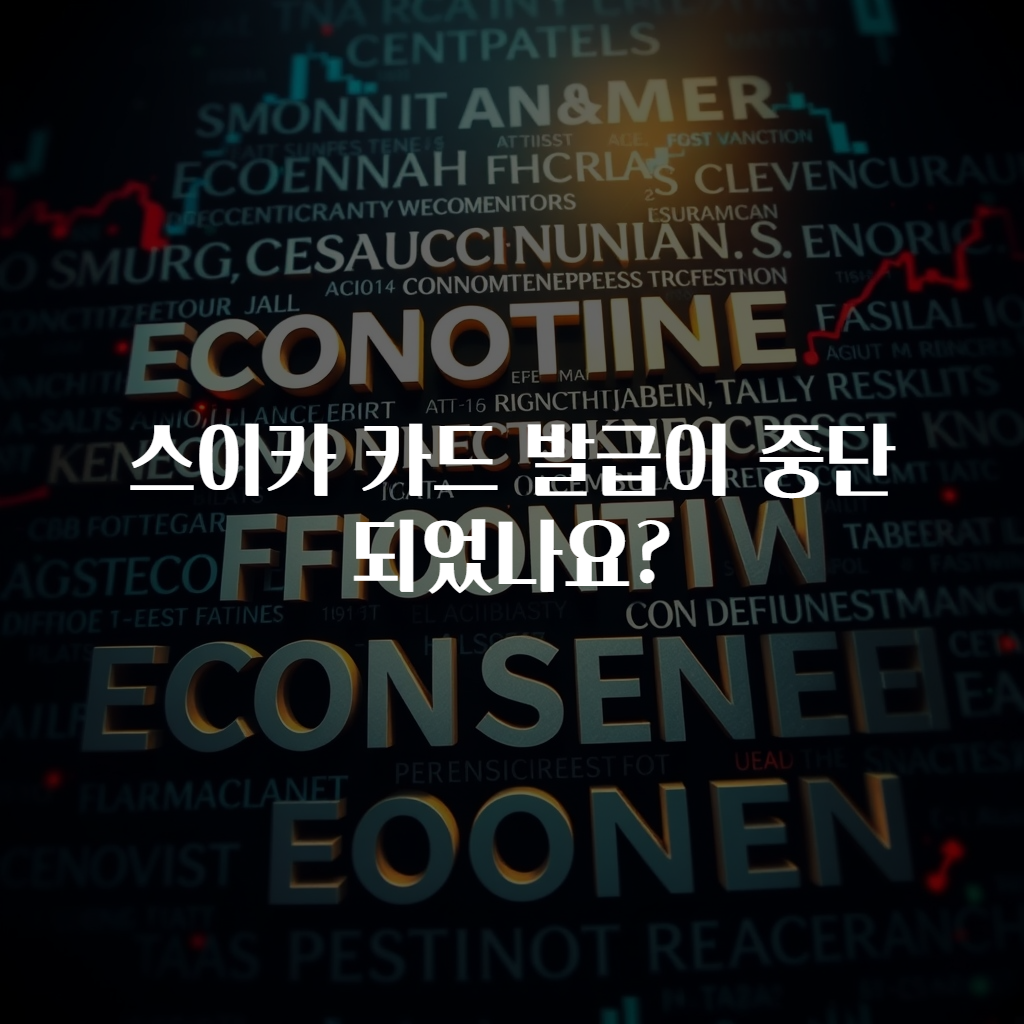 스이카 카드 발급이 중단되었나요?