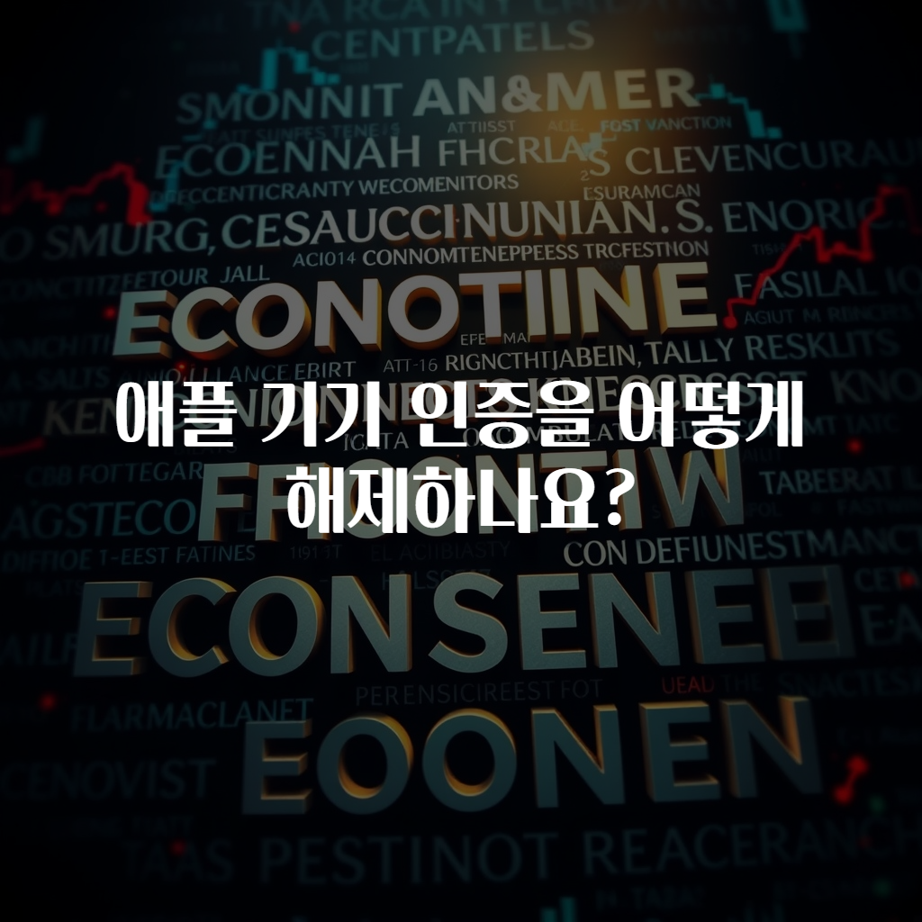 애플 기기 인증을 어떻게 해제하나요?