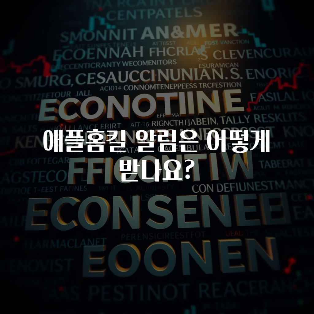 애플홈킬 알림은 어떻게 받나요?