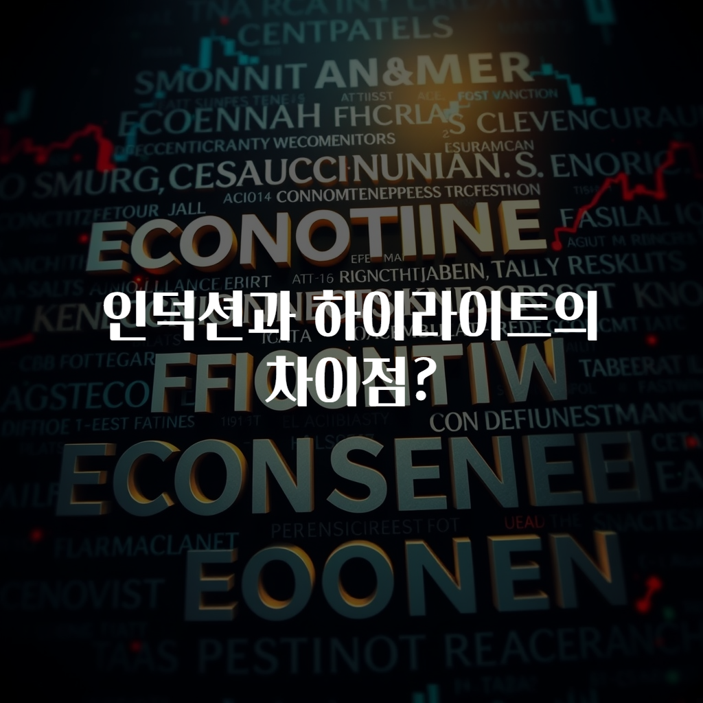 인덕션과 하이라이트의 차이점?