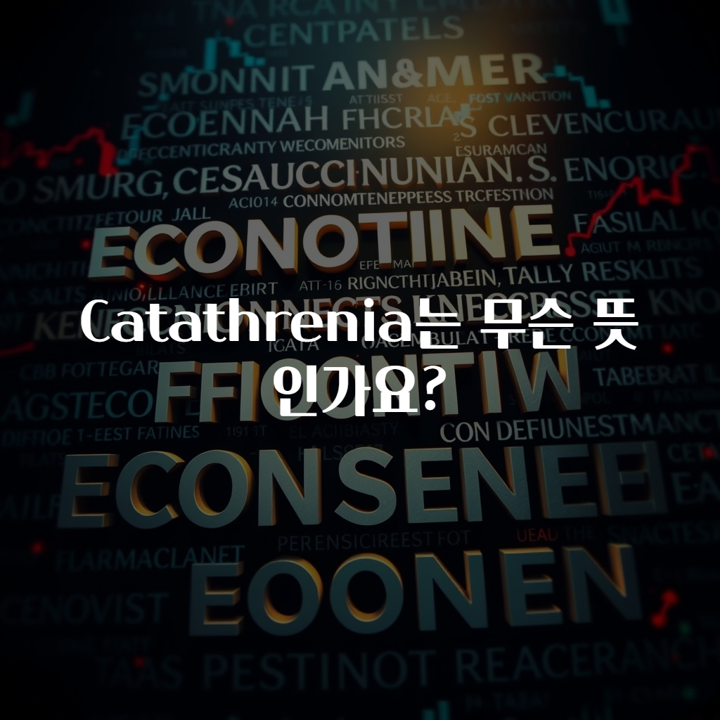 Catathrenia는 무슨 뜻인가요?
