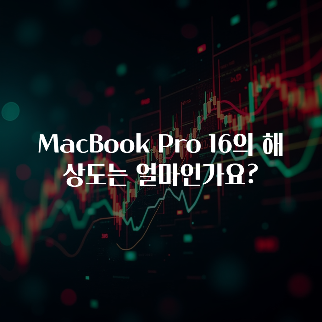 MacBook Pro 16의 해상도는 얼마인가요?