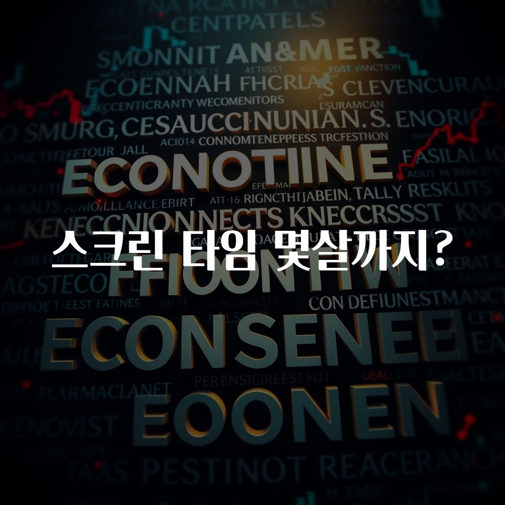 스크린 타임 몇살까지?