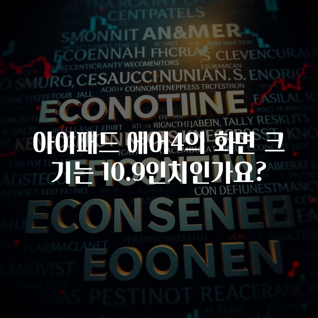 아이패드 에어4의 화면 크기는 10.9인치인가요?
