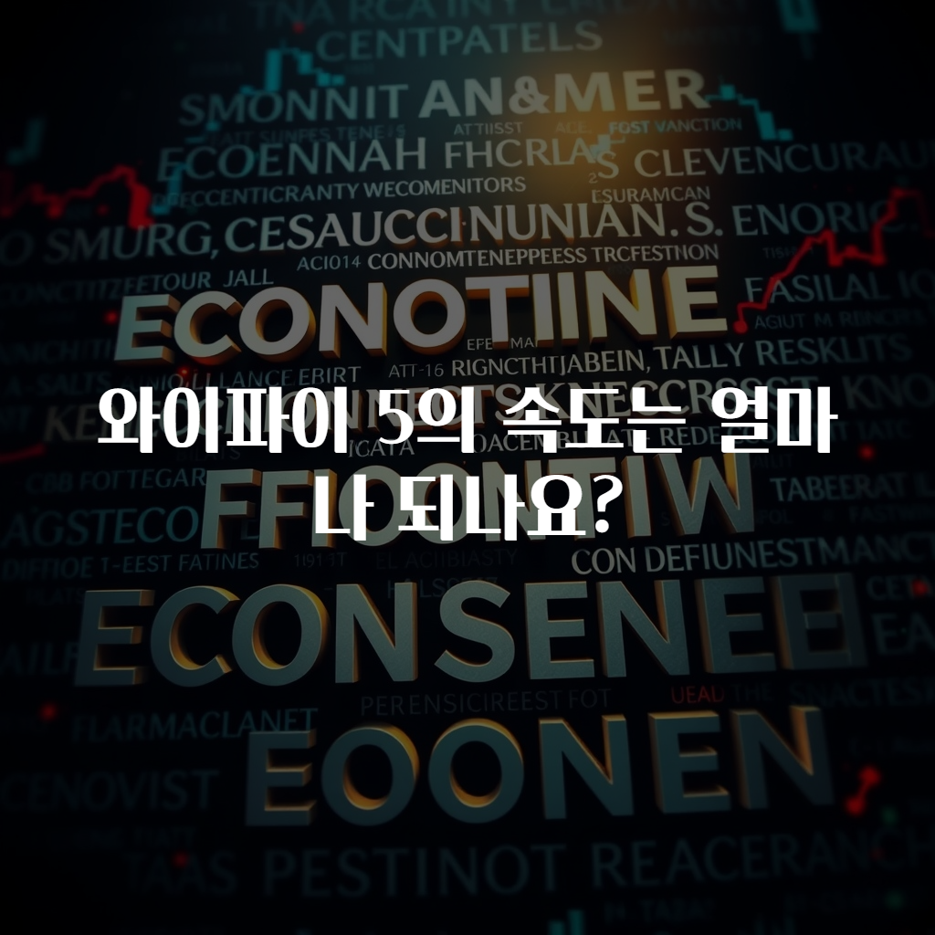 와이파이 5의 속도는 얼마나 되나요?