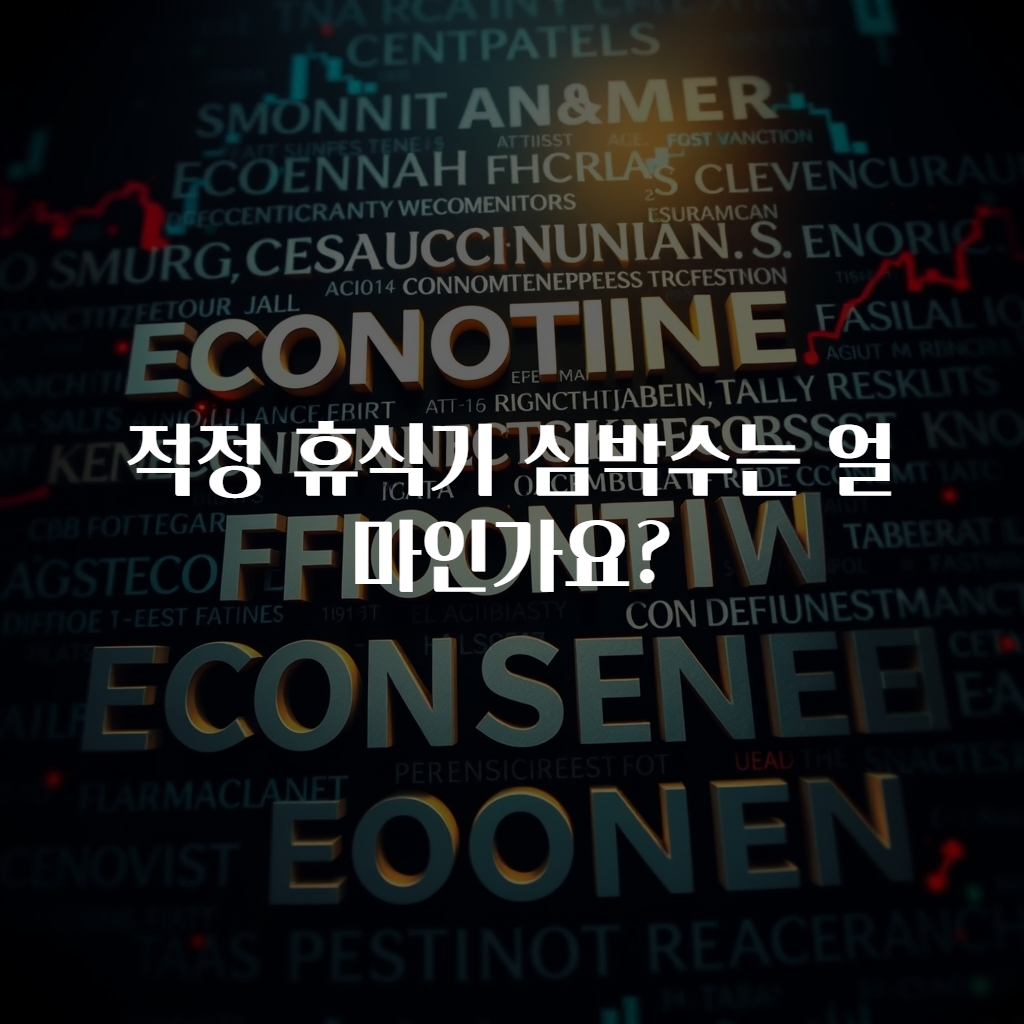 적정 휴식기 심박수는 얼마인가요?