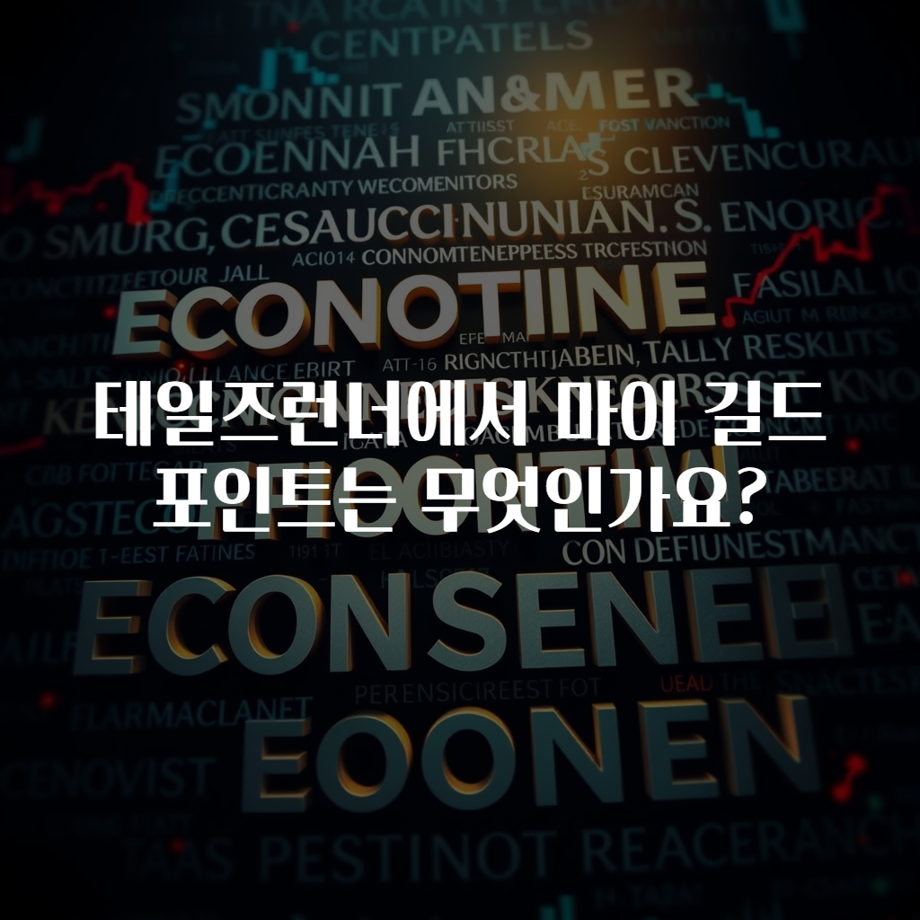 테일즈런너에서 마이 길드 포인트는 무엇인가요?