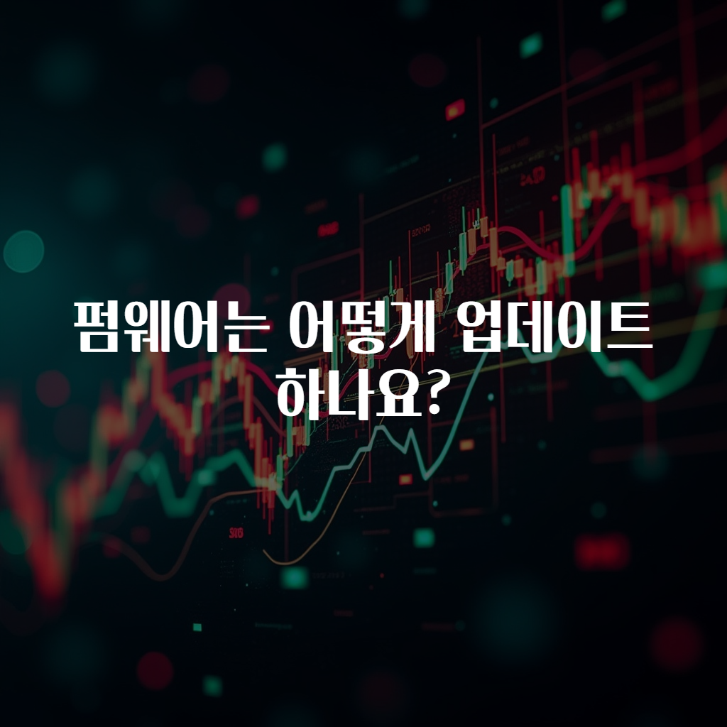 펌웨어는 어떻게 업데이트하나요?