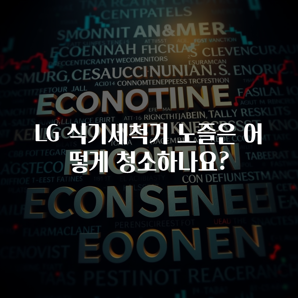 LG 식기세척기 노즐은 어떻게 청소하나요?