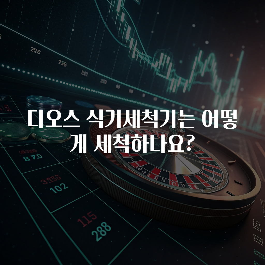 디오스 식기세척기는 어떻게 세척하나요?