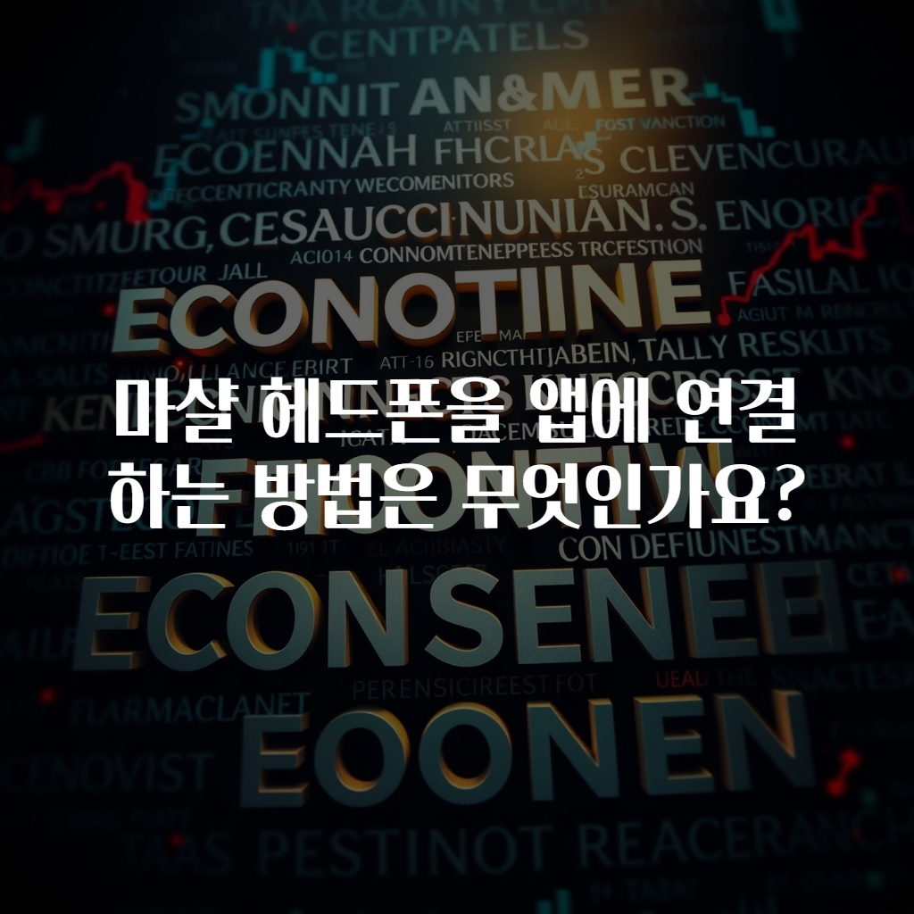 마샬 헤드폰을 앱에 연결하는 방법은 무엇인가요?