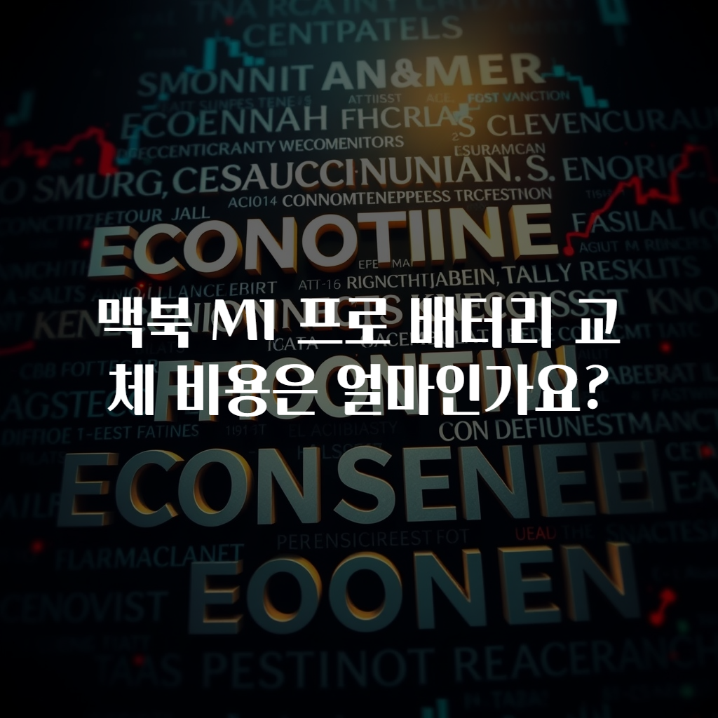 맥북 M1 프로 배터리 교체 비용은 얼마인가요?