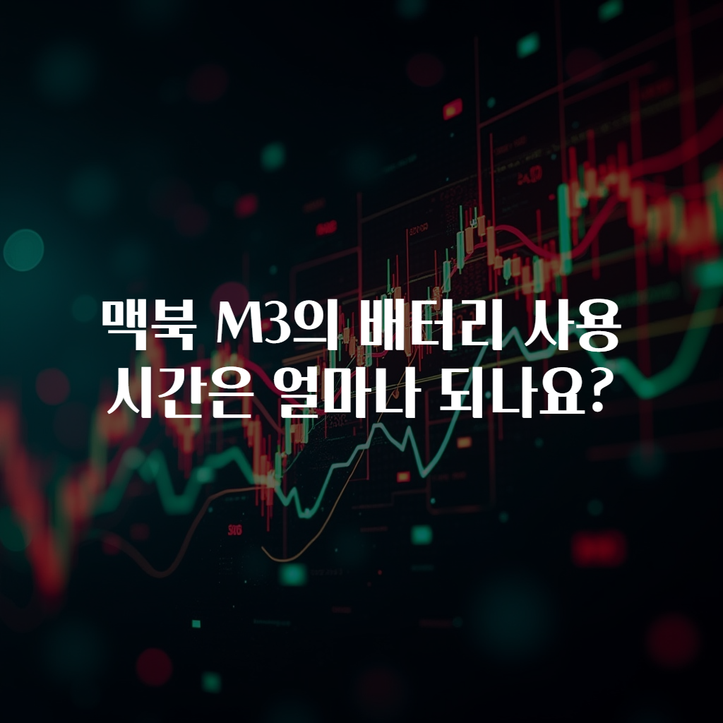맥북 M3의 배터리 사용 시간은 얼마나 되나요?