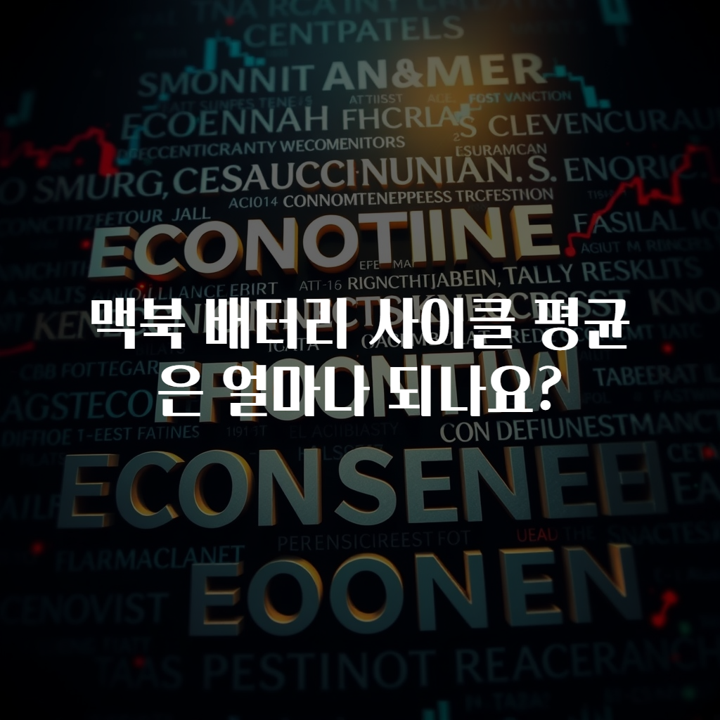 맥북 배터리 사이클 평균은 얼마나 되나요?