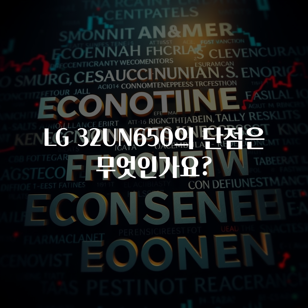LG 32UN650의 단점은 무엇인가요?