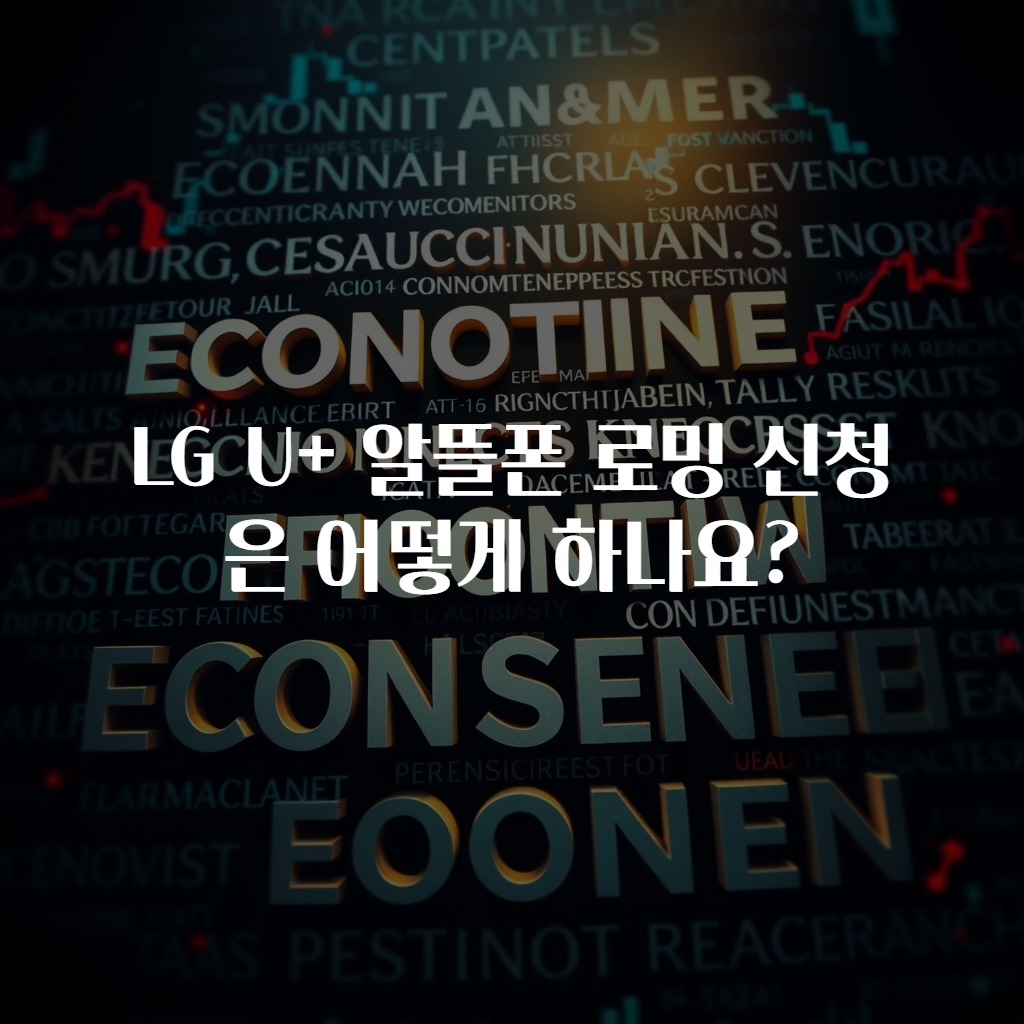 LG U+ 알뜰폰 로밍 신청은 어떻게 하나요?