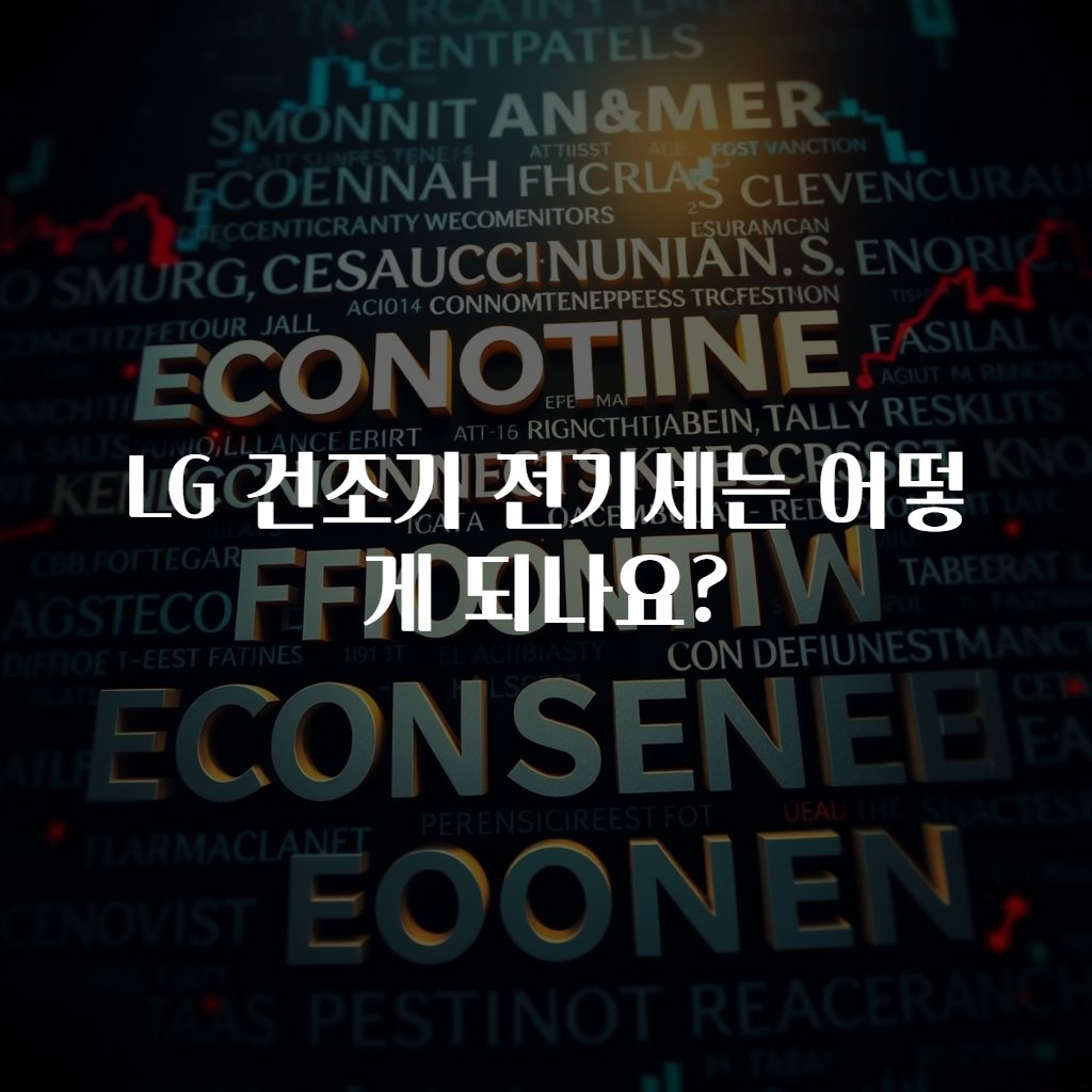 LG 건조기 전기세는 어떻게 되나요?