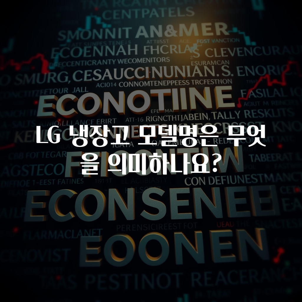 LG 냉장고 모델명은 무엇을 의미하나요?