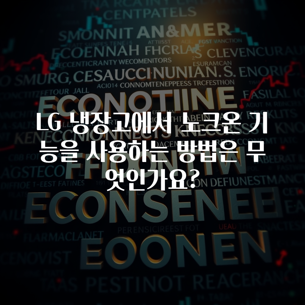 LG 냉장고에서 노크온 기능을 사용하는 방법은 무엇인가요?