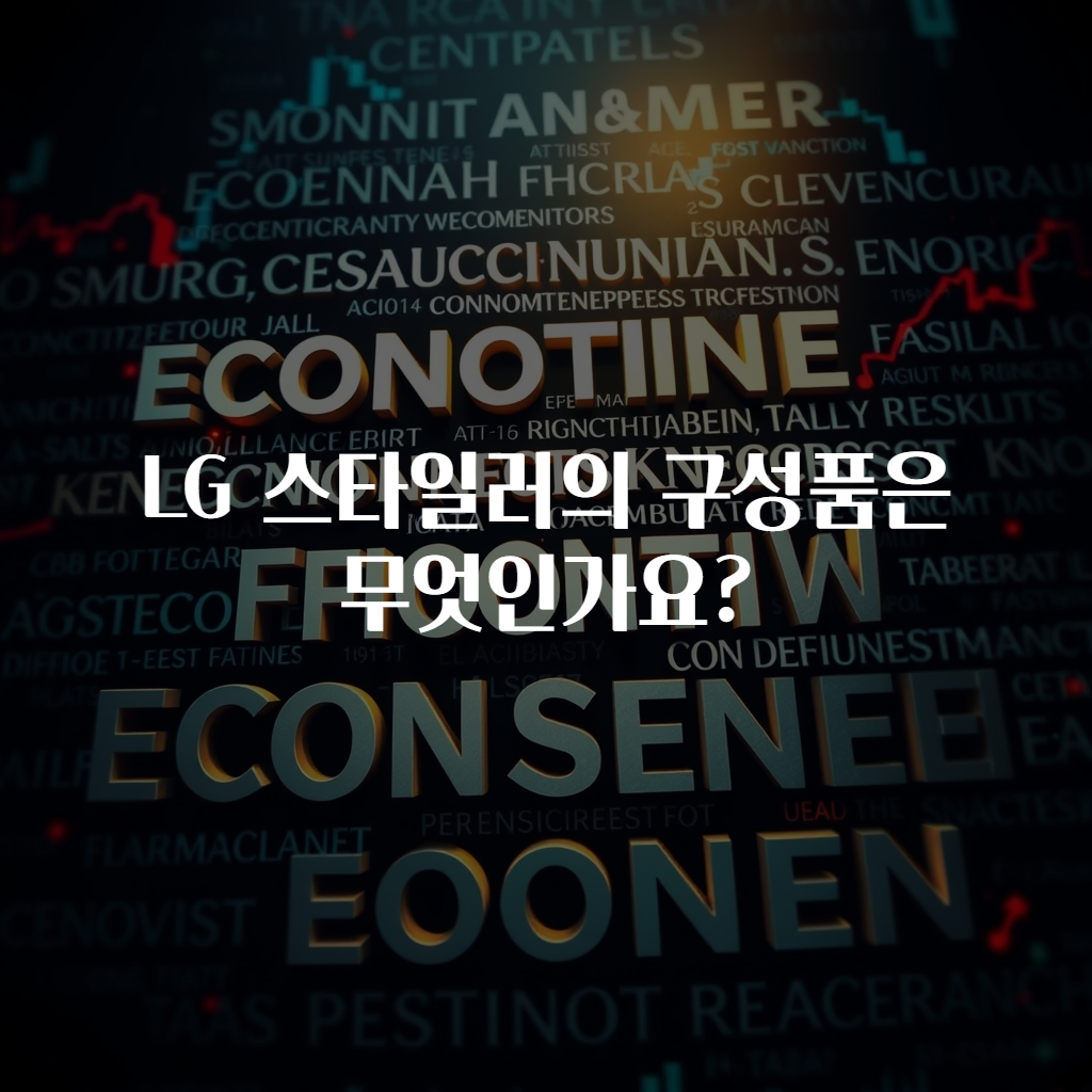 LG 스타일러의 구성품은 무엇인가요?
