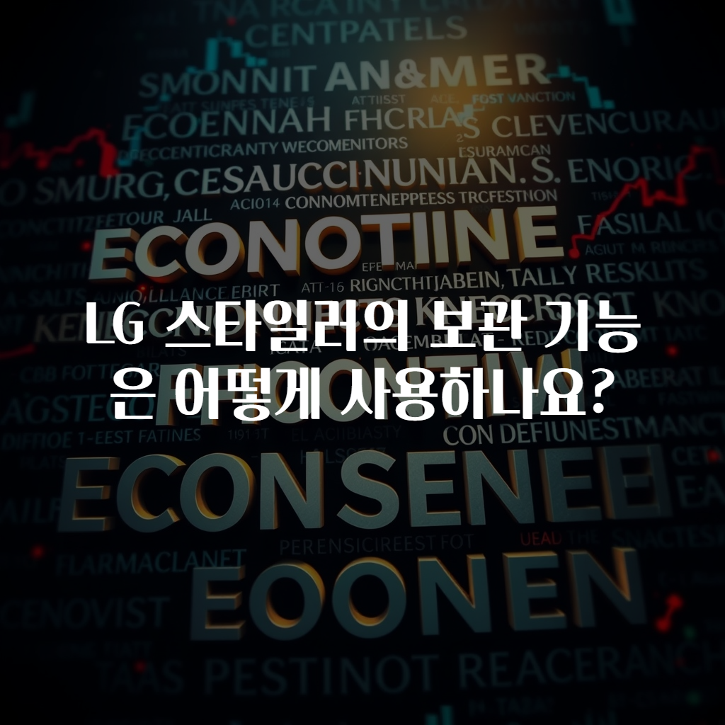LG 스타일러의 보관 기능은 어떻게 사용하나요?
