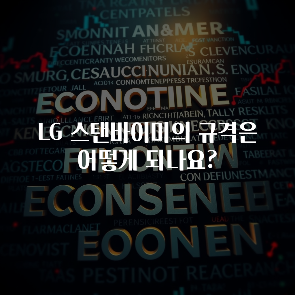 LG 스탠바이미의 규격은 어떻게 되나요?
