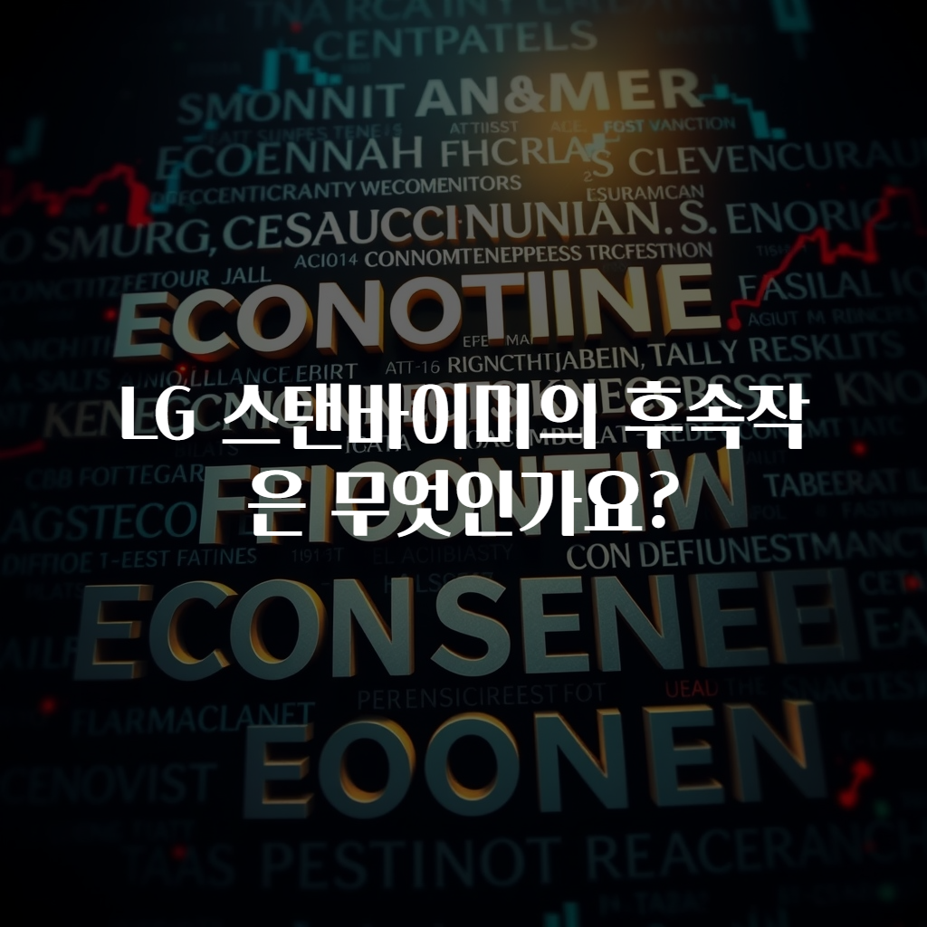 LG 스탠바이미의 후속작은 무엇인가요?