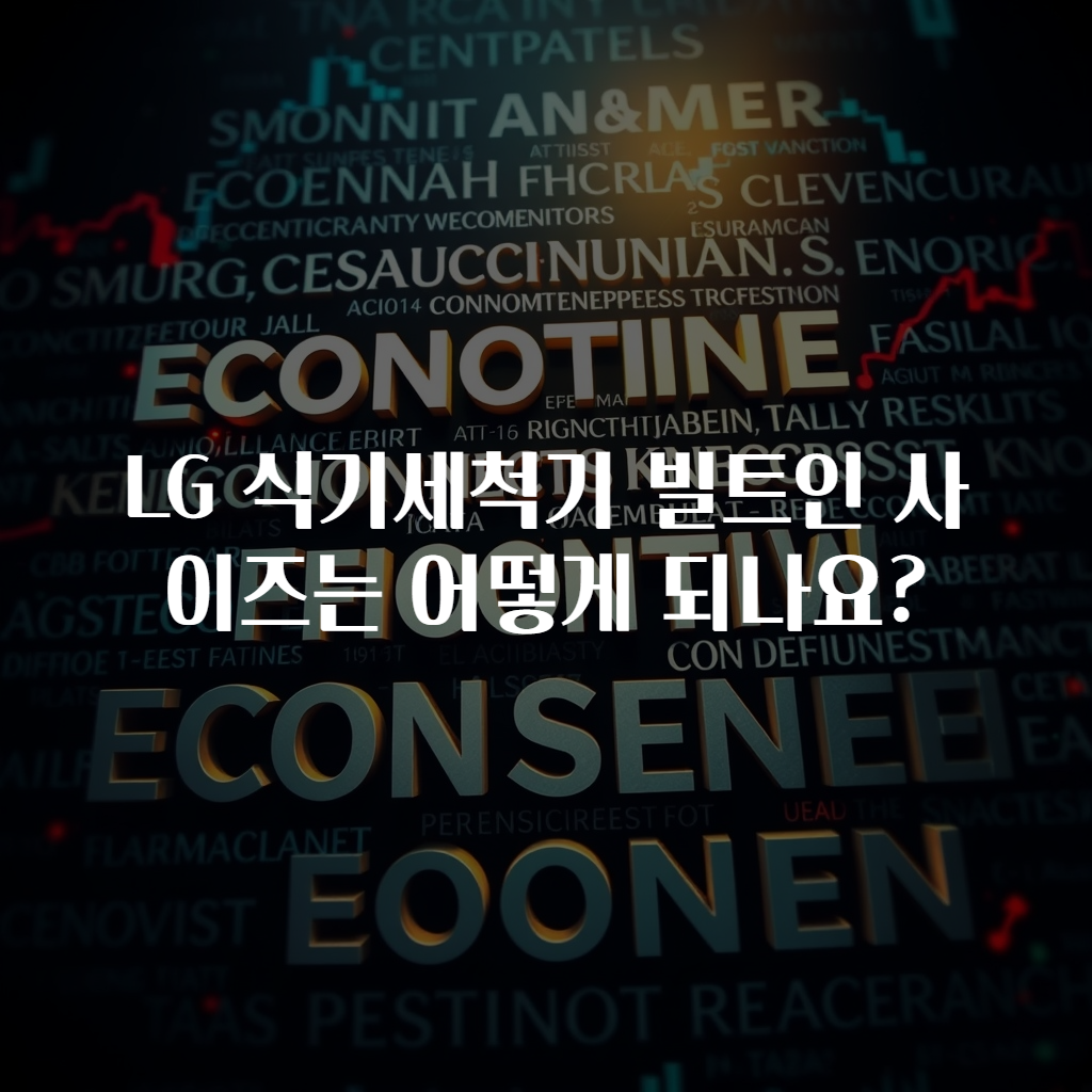 LG 식기세척기 빌트인 사이즈는 어떻게 되나요?