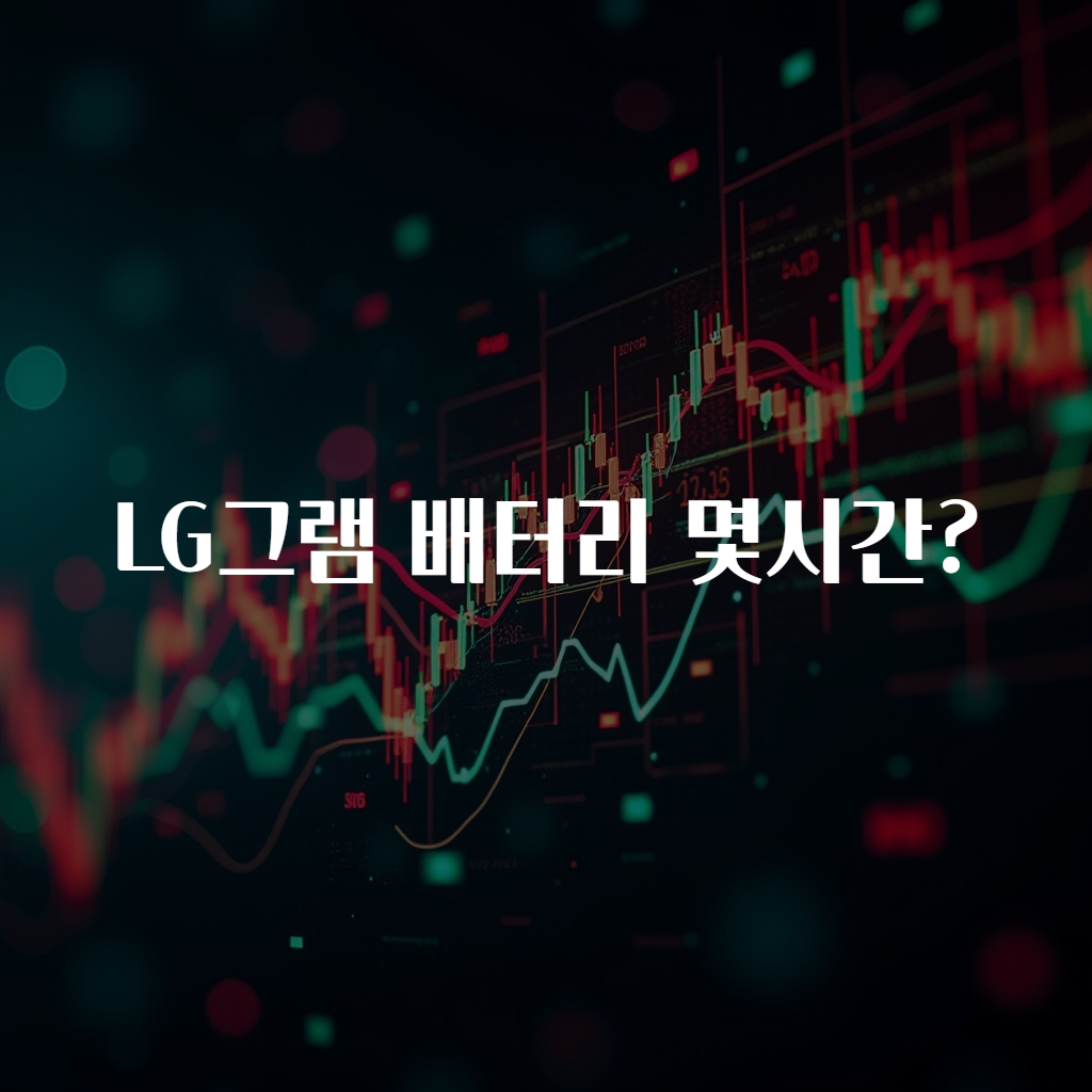 LG그램 배터리 몇시간?