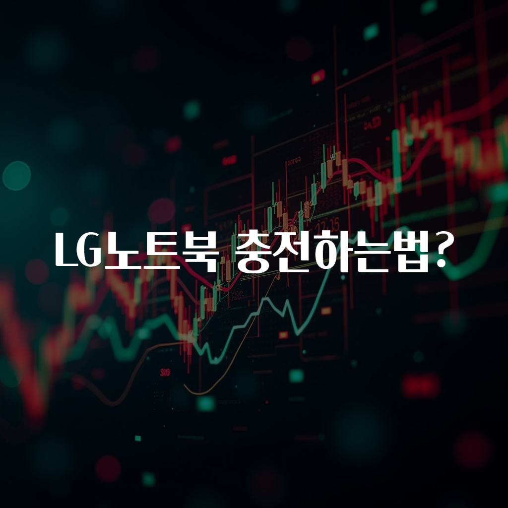 LG노트북 충전하는법?