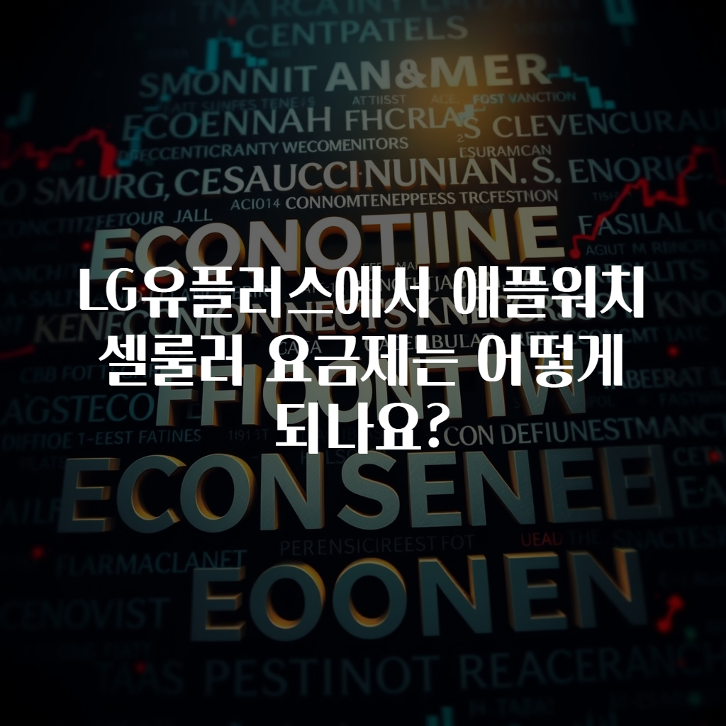 LG유플러스에서 애플워치 셀룰러 요금제는 어떻게 되나요?