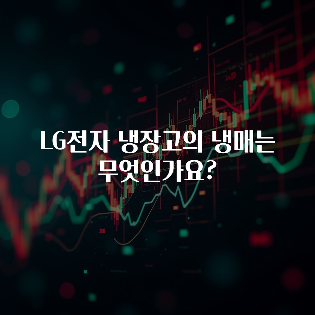 LG전자 냉장고의 냉매는 무엇인가요?