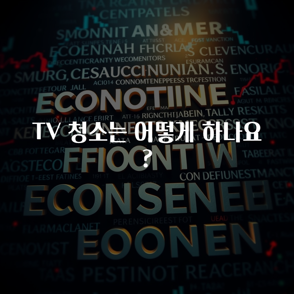 TV 청소는 어떻게 하나요?