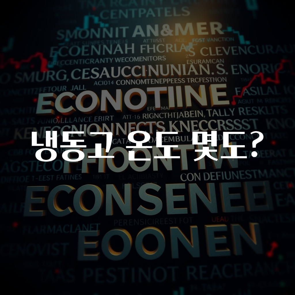 냉동고 온도 몇도?