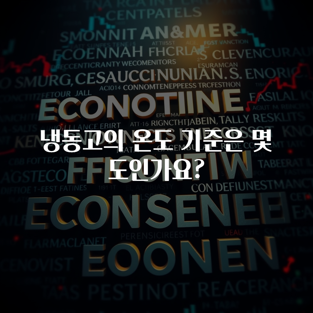 냉동고의 온도 기준은 몇 도인가요?