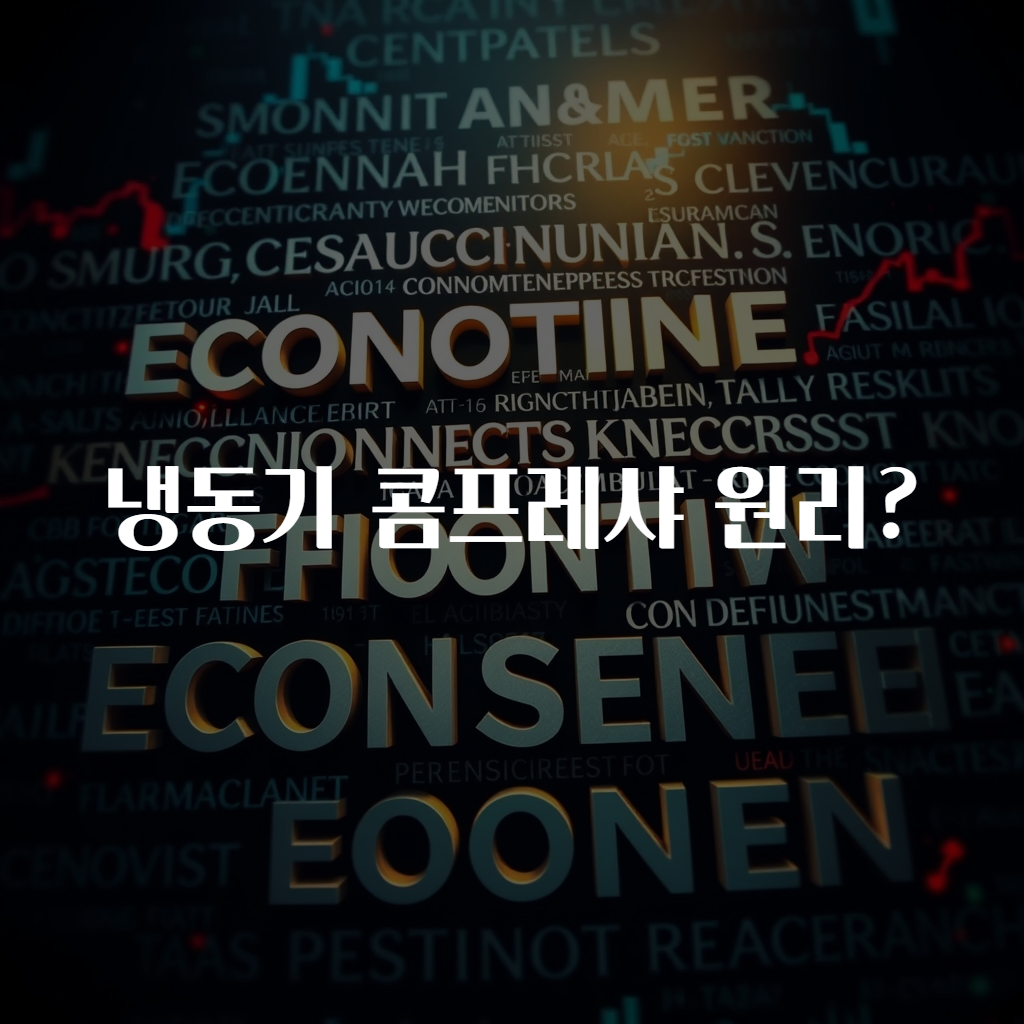 냉동기 콤프레샤 원리?
