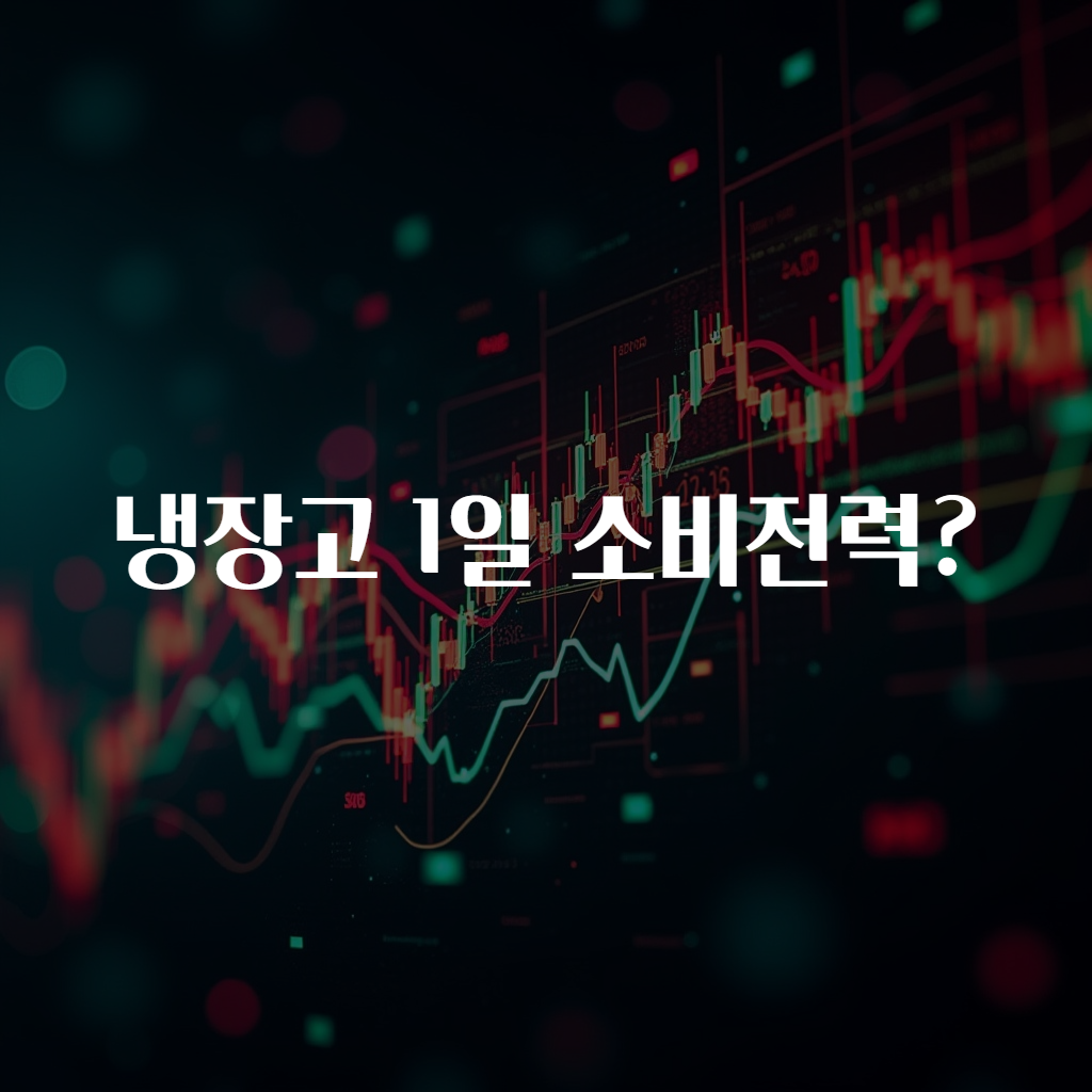 냉장고 1일 소비전력?