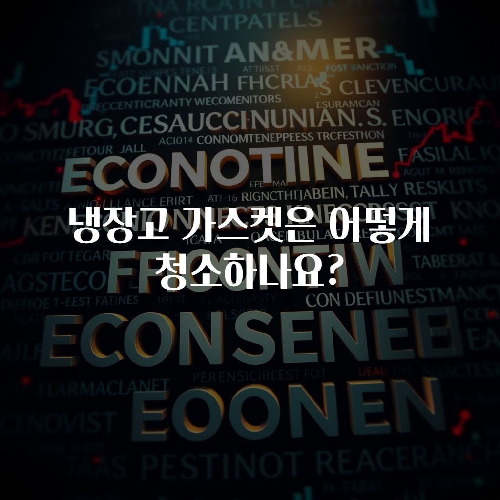 냉장고 가스켓은 어떻게 청소하나요?