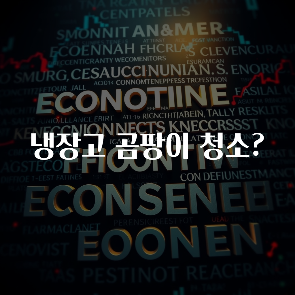 냉장고 곰팡이 청소?