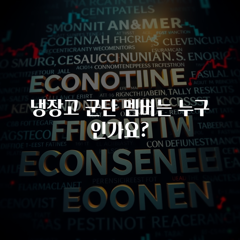 냉장고 군단 멤버는 누구인가요?