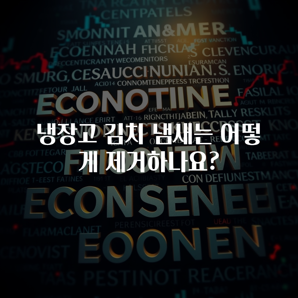 냉장고 김치 냄새는 어떻게 제거하나요?