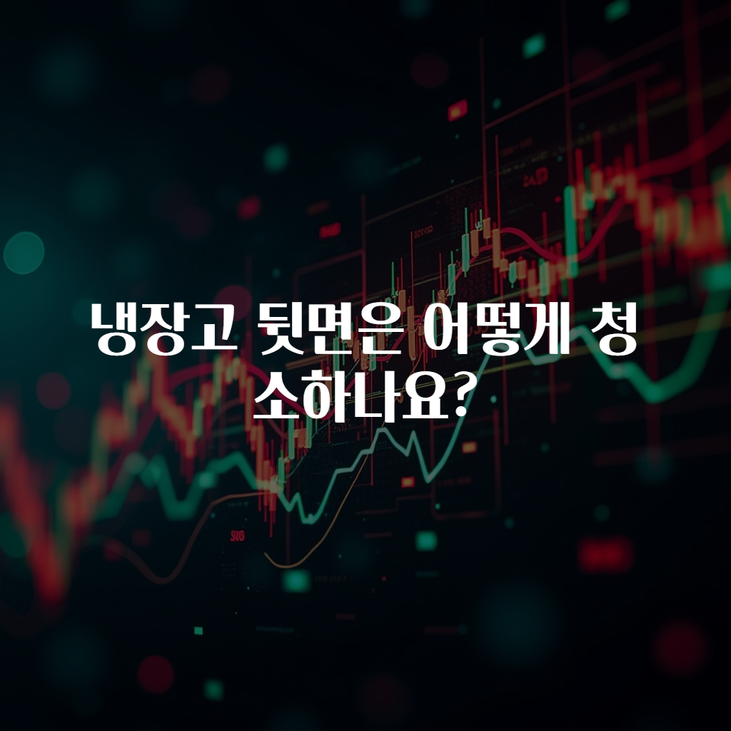냉장고 뒷면은 어떻게 청소하나요?