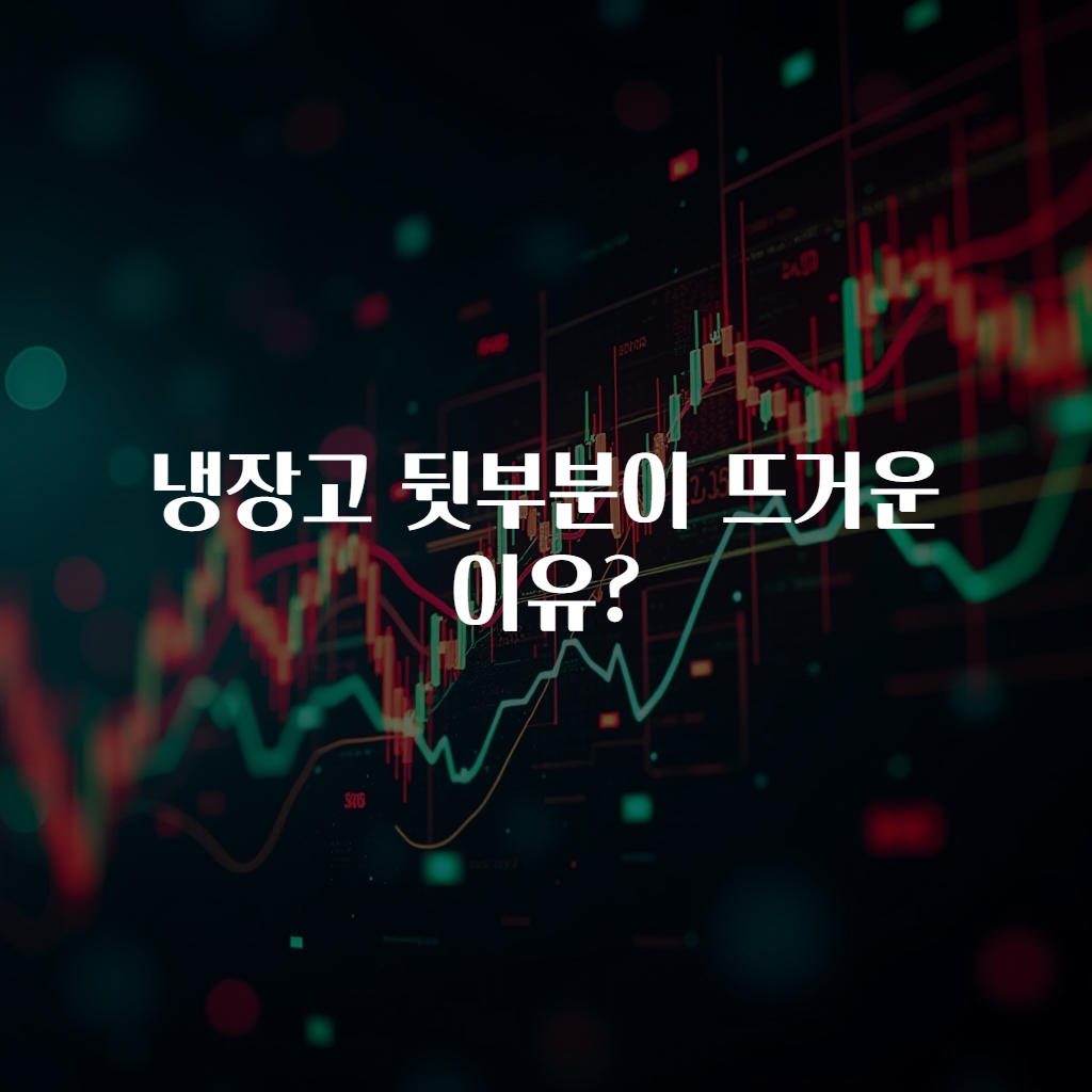 냉장고 뒷부분이 뜨거운 이유?