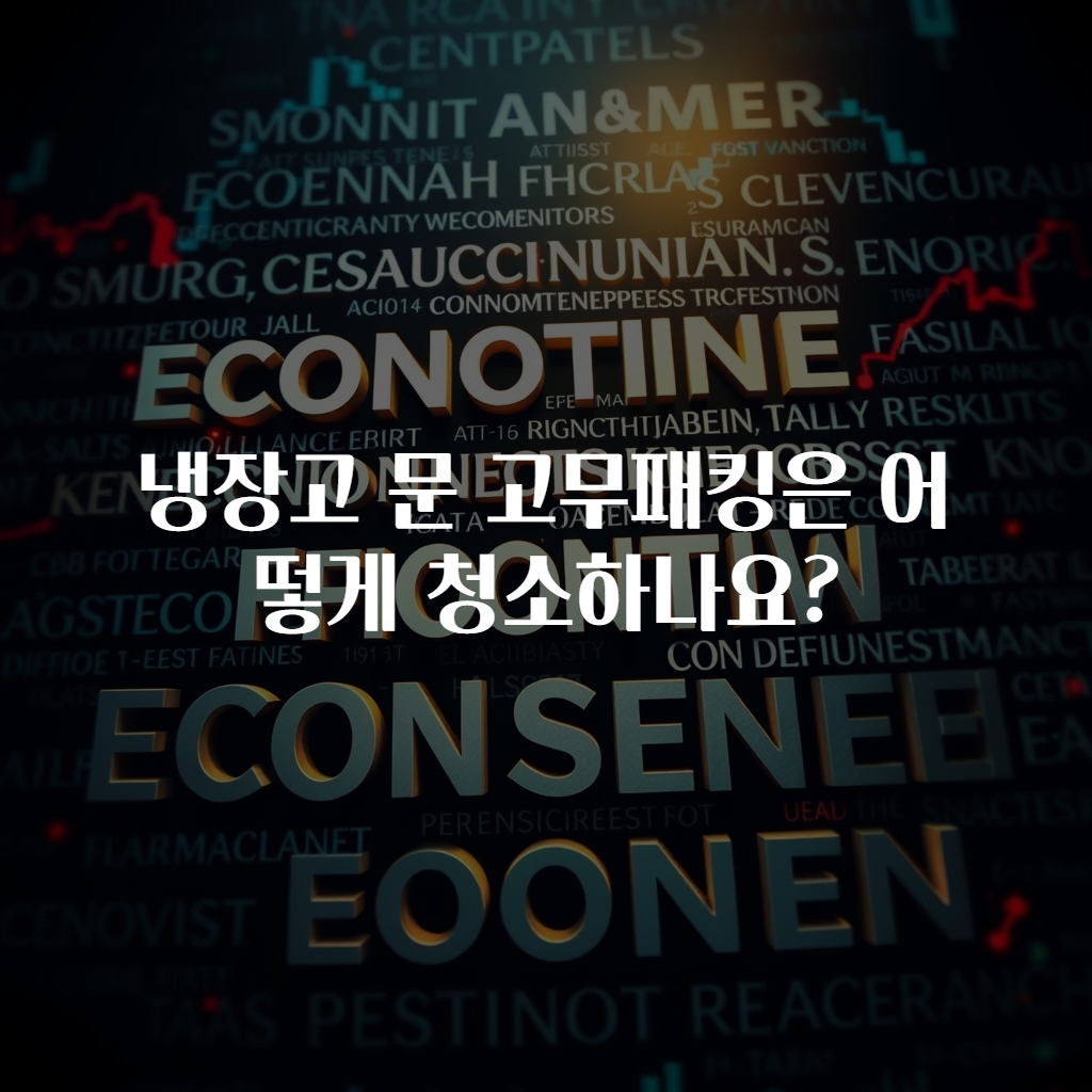 냉장고 문 고무패킹은 어떻게 청소하나요?